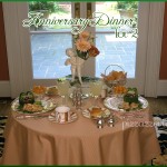 Anniversary Dinner Table