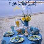 Beach Fun in the Sun Tablescape