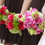 Pink Wedding Bouquets