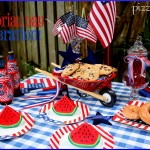 memorialday1 Memorial Day Barbeque Table