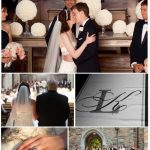 pink, white, black wedding in nashville, tn