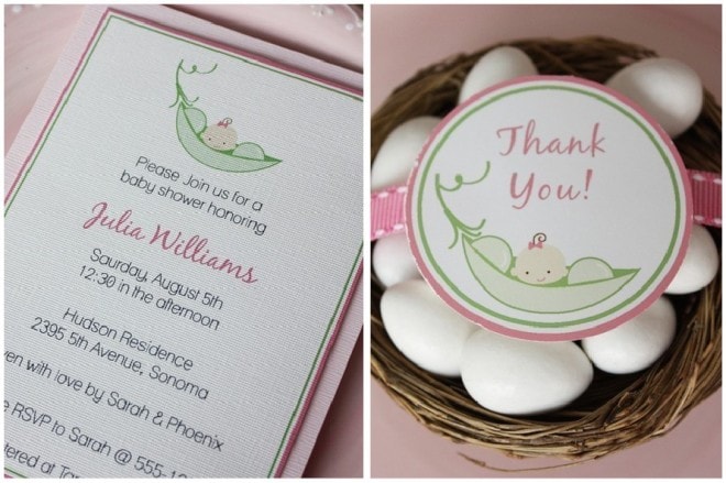 sweet pea printable party