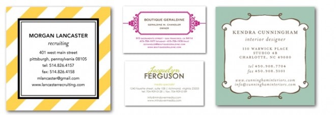 biz cards tiny prints business cards