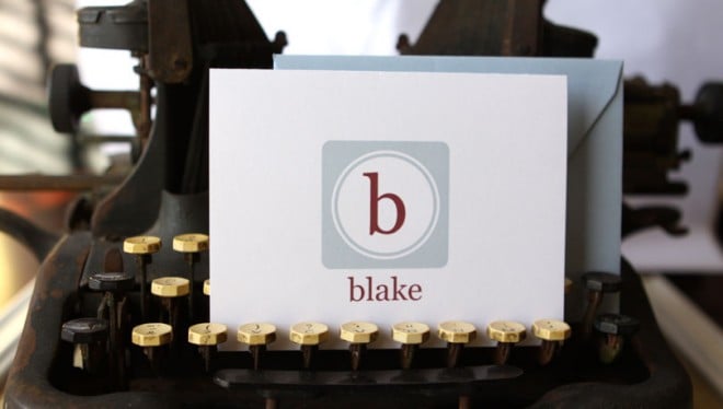 typewriter stationery