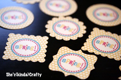 silhouette spring printables