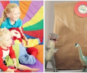 dinosaur birthday party favors pictures