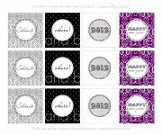 new year's eve printable circles new year's eve printable circles