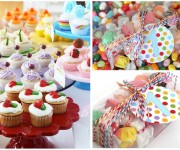 rainbow colorful birthday party