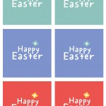 Happy Easter Cupcake Toppers Happy Easter Cupcake Toppers