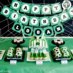 Paisley Petal Events soccer party dessert table