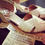 grandmother's wedding shoes