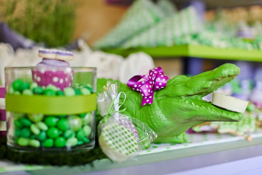 Super CUTE Polka Dot Crocodile Party!