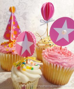 Free Cupcake Toppers + Printables! | Pizzazzerie