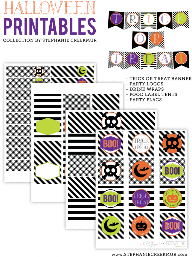 {Download} Free Halloween Printables Collection! | Pizzazzerie