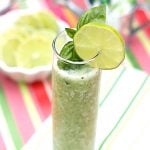 Frozen Basil Blender - the PERFECT refreshing summer cocktail!