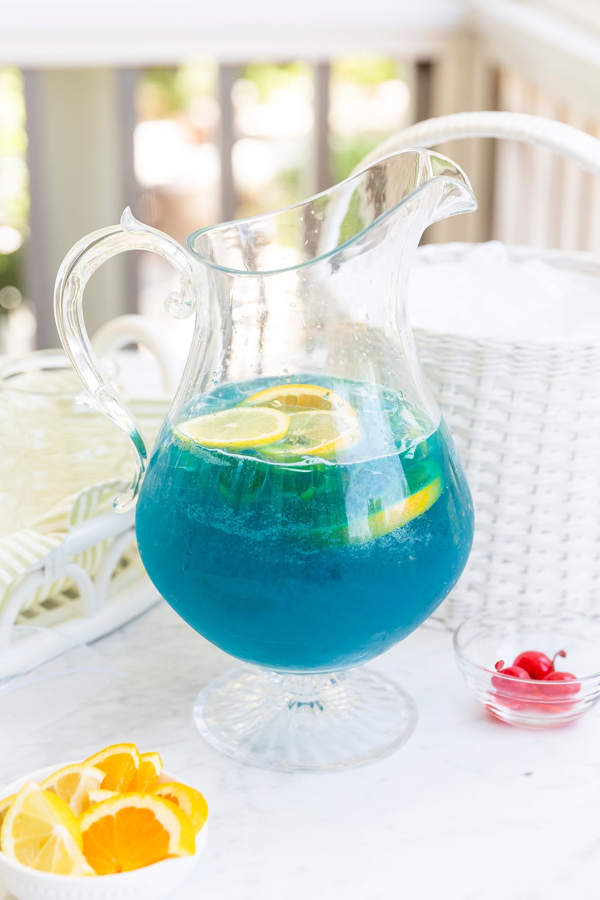 Tropical Blue Sangria
