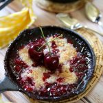 You can bake cherry cobblers right inside mini cast iron pans!! Pizzazzerie.com
