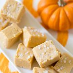 Salted Pumpkin Fudge