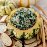 The best turkey spinach and artichoke dip! Must make for Thanksgiving recipe!