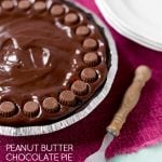 Peanut Butter Chocolate Pie