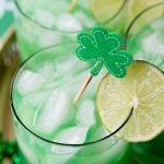 St. Patrick's Day Cocktail - The Shamrock Sour | Pizzazzerie.com