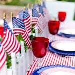 Set a perfect patriotic party table for July 4th!