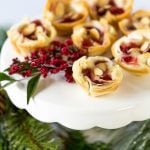 Cherry Almond Brie Bites Appetizer!