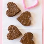 How to make Valentine Chocolate Fudge Heart Cakes