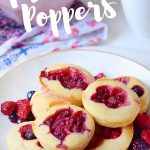 Raspberry Pancake Poppers, great brunch recipe!