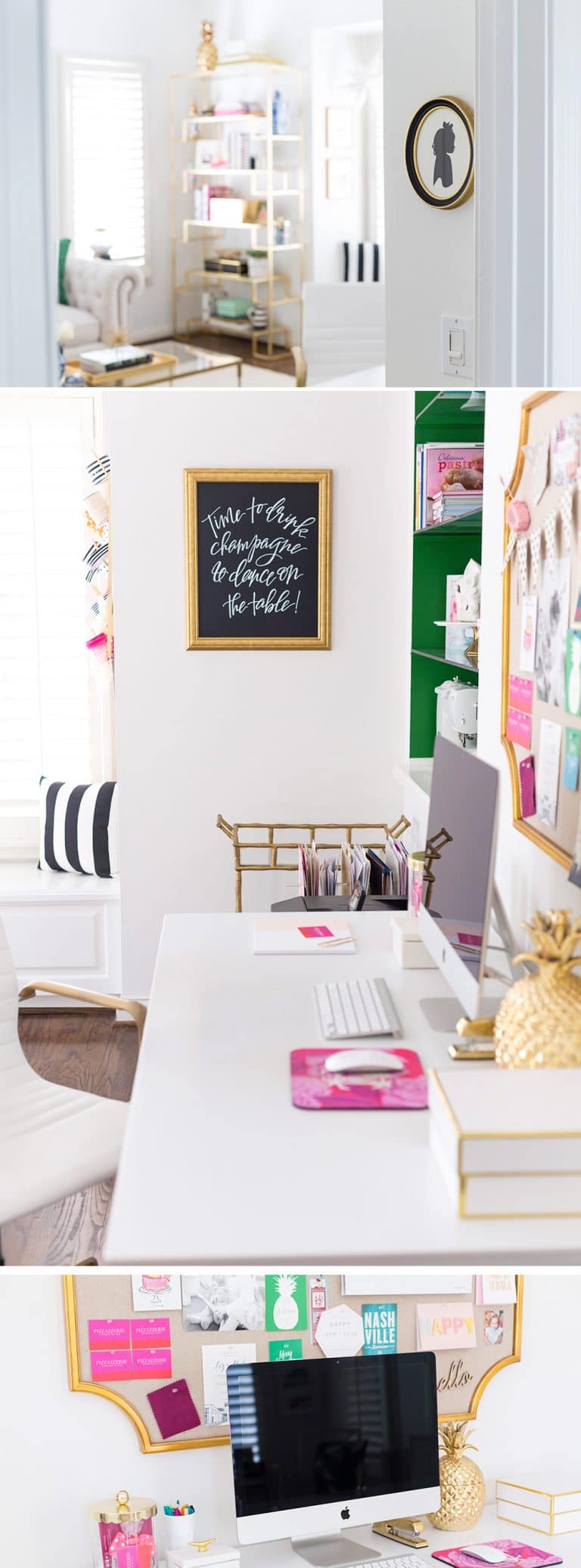 My New Home Office Reveal! - Pizzazzerie
