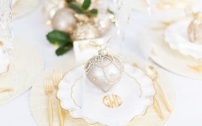Set Your Holiday Table with Glitz & Glam!