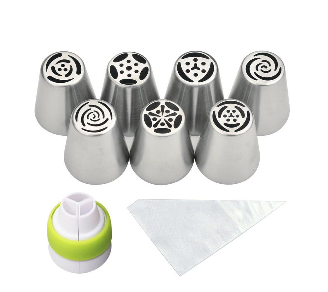 PALOTOP Russian Piping Tips 18-Pcs Set