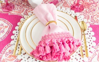 DIY Trimmed Cloth Napkins