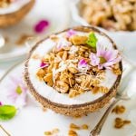 Homemade Coconut Walnut Granola
