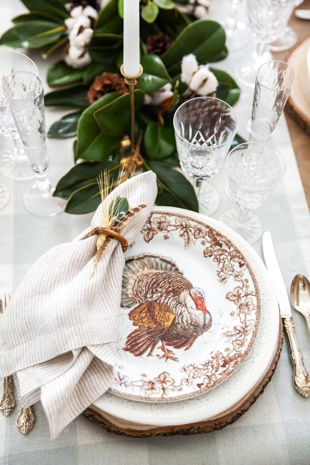 Southern Thanksgiving Place setting