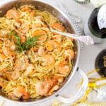 Champagne Shrimp Scampi