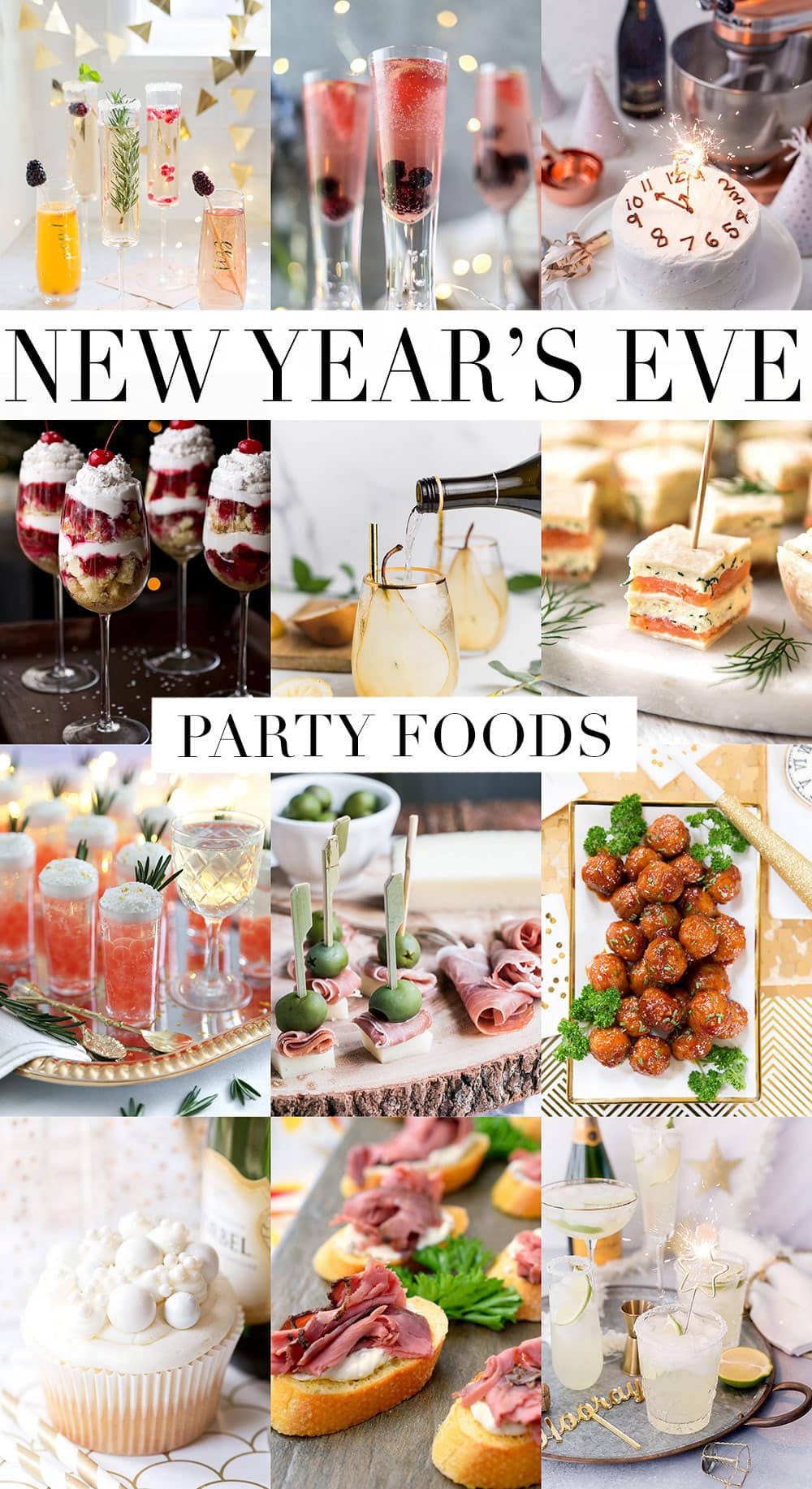 New Year&#039;s Eve Party Food Ideas - Pizzazzerie