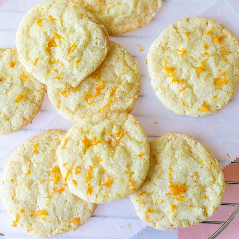 Tangerine Recipe: Tangerine Sugar Cookies