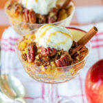 Apple Dump Cake with Pecans