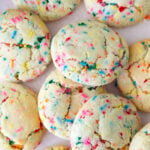 Homemade Funfetti Sprinkle Cookies