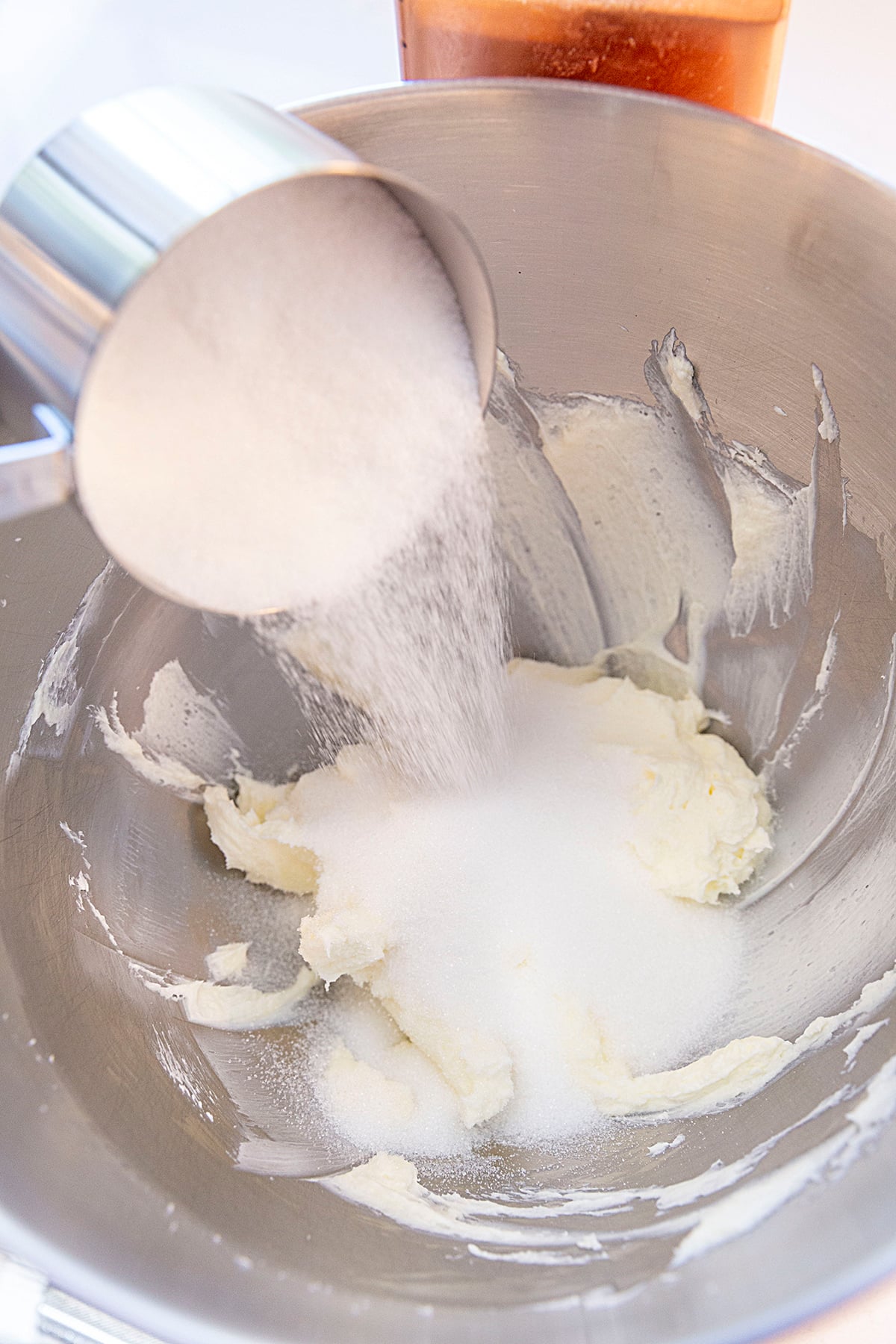Adding Sugar to Cream Cheese Cookies