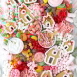 Gingerbread House Cookie Decorating Board