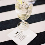 Cocktail Recipe on Cocktail Napkin