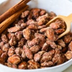 Air Fryer Cinnamon Almonds