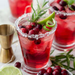 Christmas Cranberry Margarita