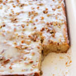 Pecan Praline Poke Cake