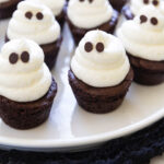 ghost brownie bites