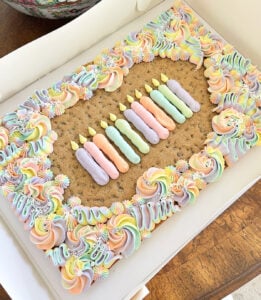 chocolate chip cookie cake recipe