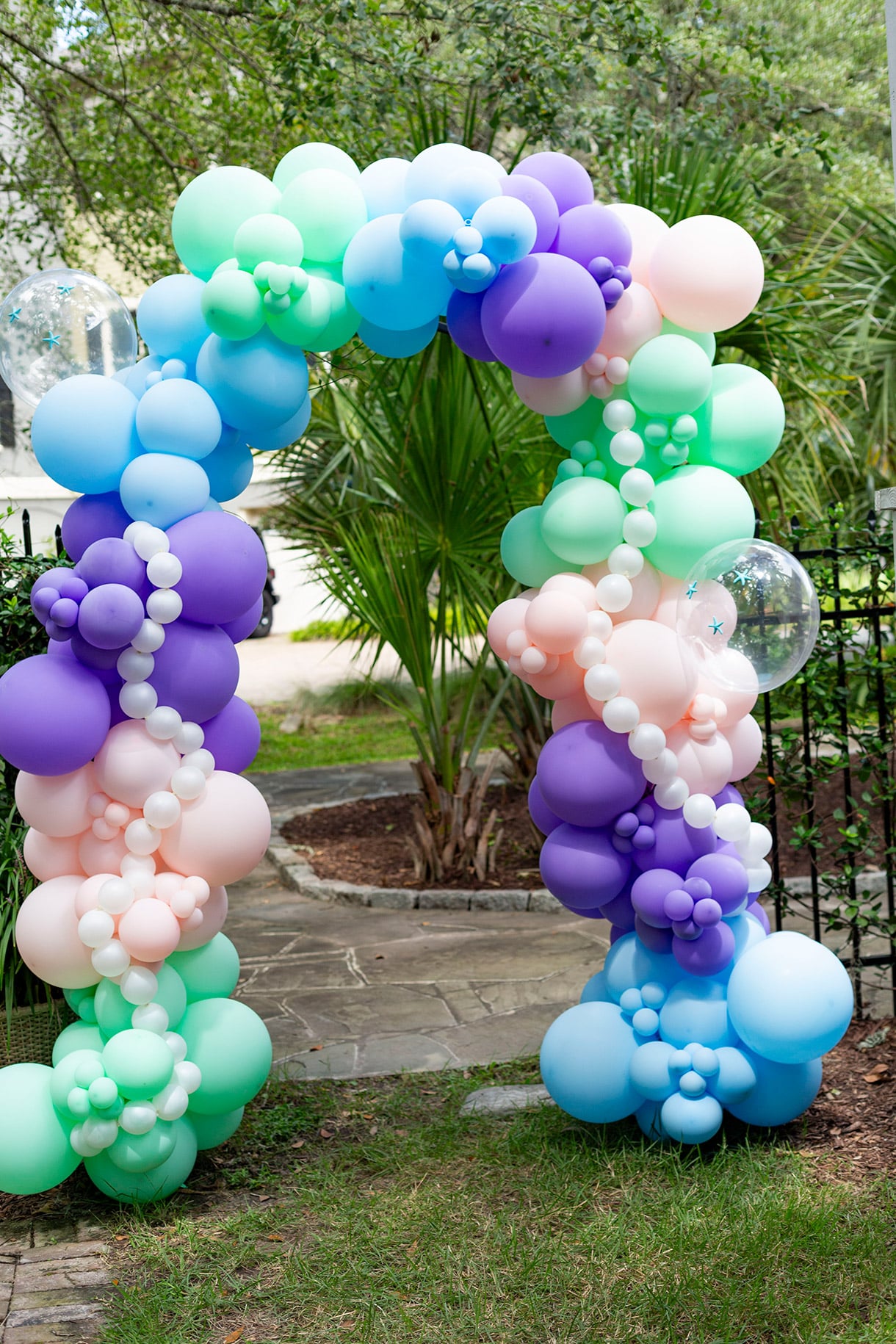mermaid party balloons
