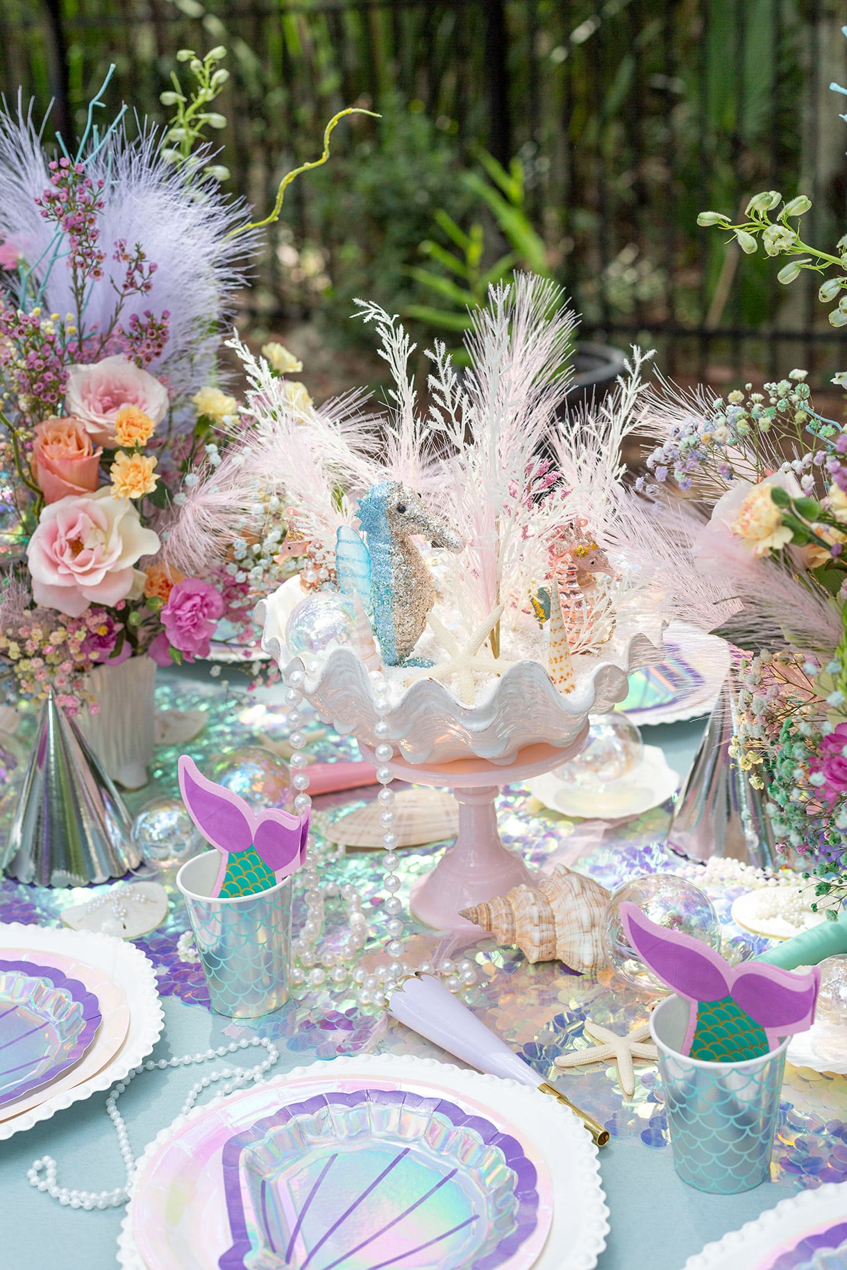 mermaid centerpiece